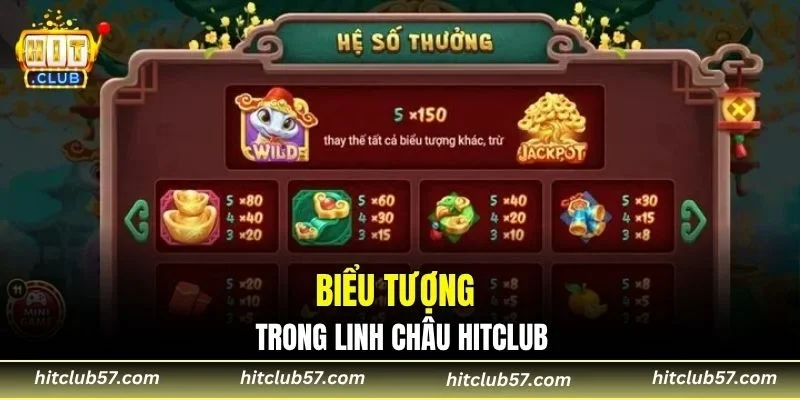 Biểu tượng trong Linh Châu HitClub