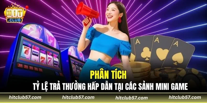 Phân tích tỷ lệ trả thưởng hấp dẫn tại các sảnh mini game